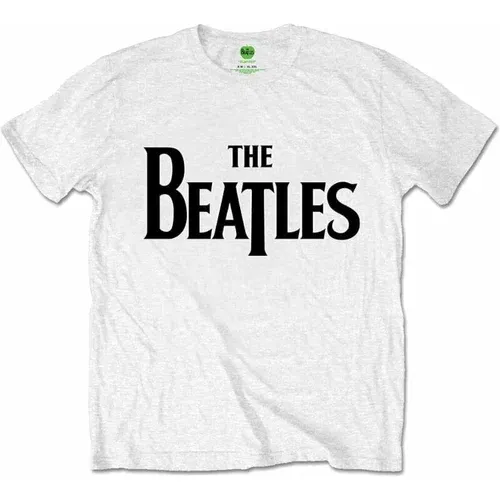 The Beatles Majica Drop T Logo Moška Bela 9 - 10 let