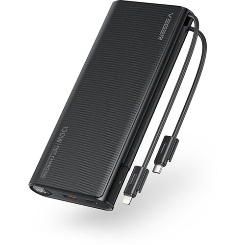 Veger prenosna baterija TC130, 25000mAh, crna Cene