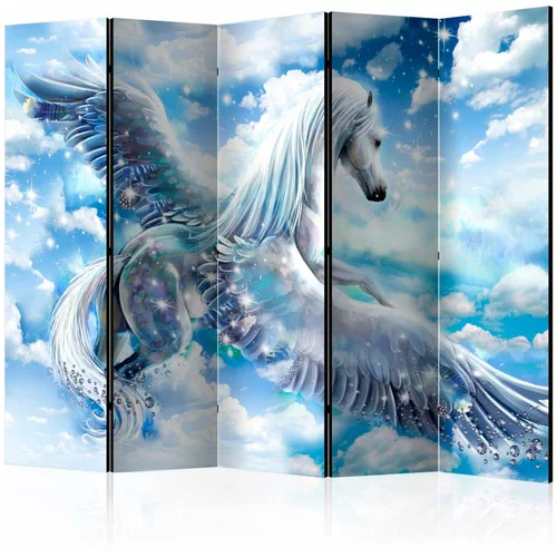  Paravan u 5 dijelova - Pegasus (Blue) II [Room Dividers] 225x172