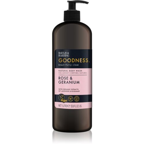 Baylis &amp;amp; Harding Goodness Rose &amp;amp; Geranium gel za prhanje 1000 ml Slike