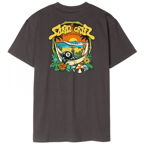 Santa Cruz Majice & Polo majice Winkowski 8baller trip t-shirt Črna Cene