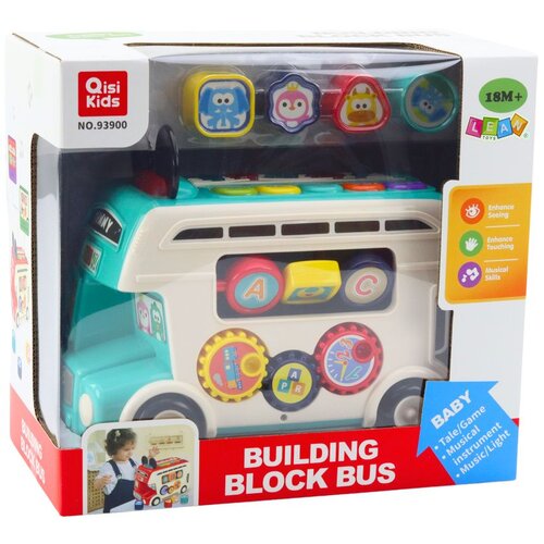  Interaktivni edukativni bus sorter svjetla zvuče tirkizno Slike