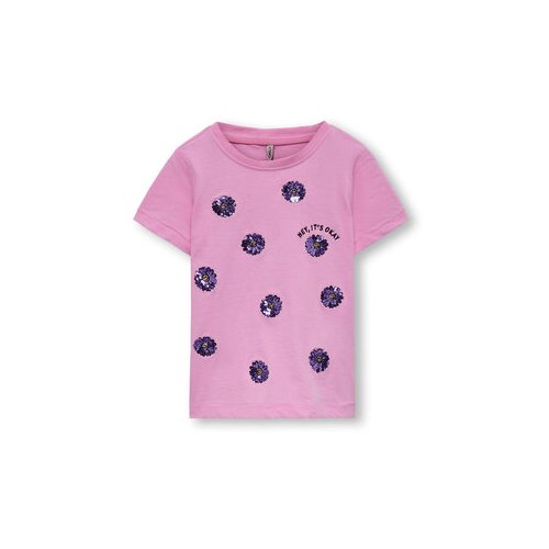 Kids Only Majica 15286502 Roza Regular Fit Slike
