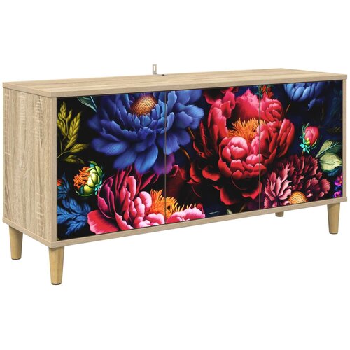  ormar KIEL 102 x 33 x 50 cm Sonoma Konstruirano drvo Cijene