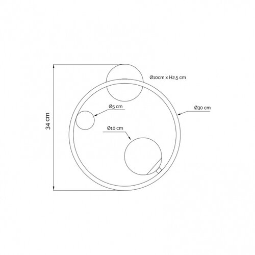 Vesta 555 zidna lampa 1*G9 mesing Slike