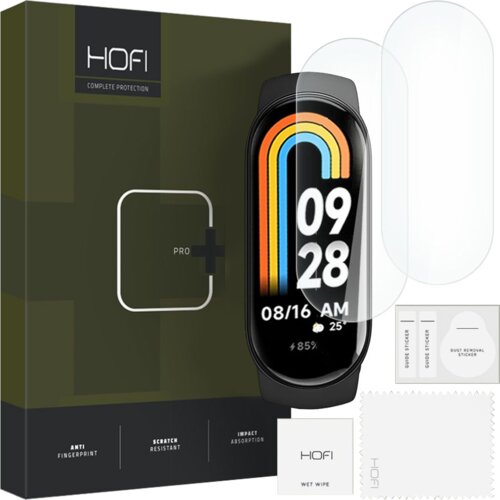 HOFI HYDROFLEX PRO+ HYDROGEL FILM 2-PACK ZA XIAOMI SMART BAND 8, (22069474) Cene