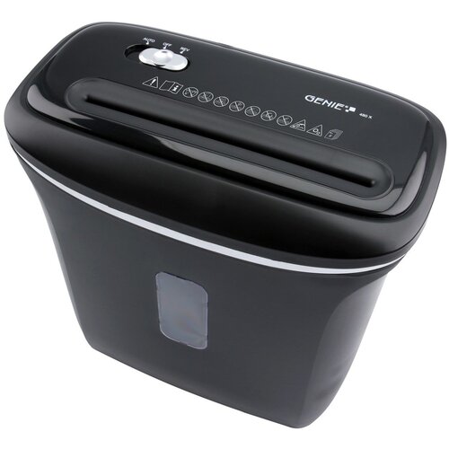 Genie 480 X paper shredder Cross shredding 72 dB Black Slike