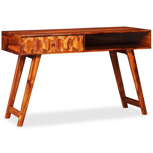  Pisalna miza iz trdnega palisandra 118x50x76 cm