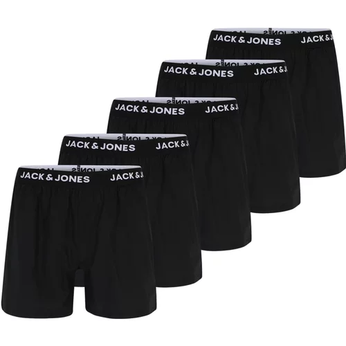 Jack & Jones bokserice crna / bijela