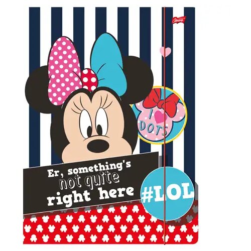 Unipap Minnie Mouse LOL mapa A4 Slike