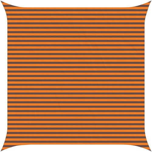 vidaXL Zunanje sončno senčno platno Oranžna in Rjava 4,5 x 4,5 m, (5000221789) Cene