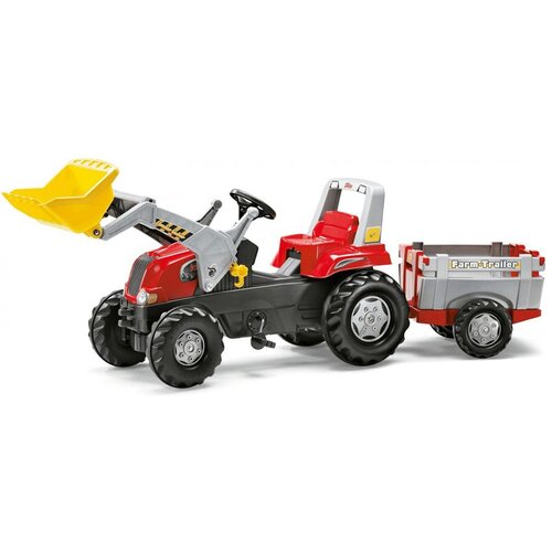 Bruder rolly toys traktor junior rt sa prikolicom i kašikom Cene