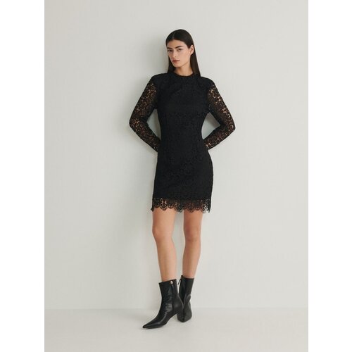 Reserved Ladies` dress - črna Cene