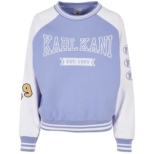 Karl Kani Sweater majica žuta / ljubičasta / lavanda / bijela