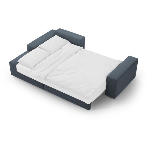 Micadoni Modra raztegljiva kotna sedežna garnitura (levi kot) Jodie &amp;ndash; Home Slike