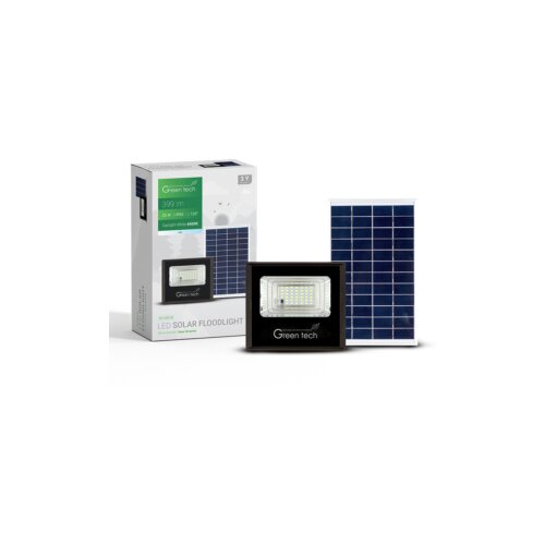  LED solarni reflektor Green Tech 25W, 6500K, IP65 Cene