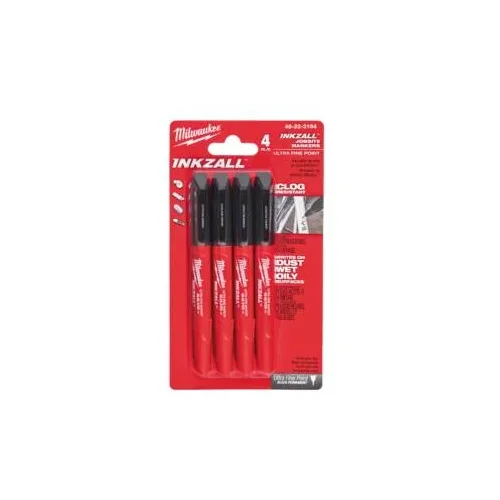 Milwaukee set 4 permanentna INKZALL markera 48223154 – CRNI