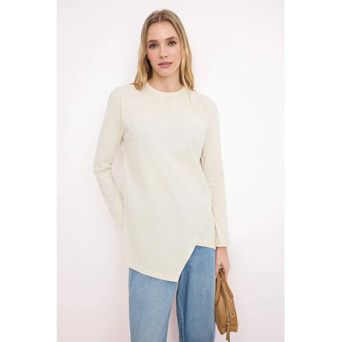 Trendyol Modest Ženska bluza Tctss26Uk00003, Bež Cene