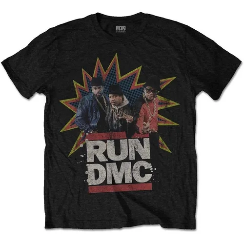 Run DMC Majica POW Unisex Black 2XL