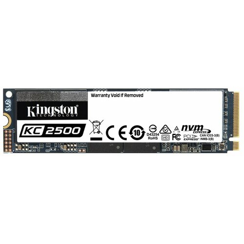 Kingston SSD 500GB KC2500 PCIe M.2 2280 NVMe SKC2500M8/500G ssd hard disk Slike