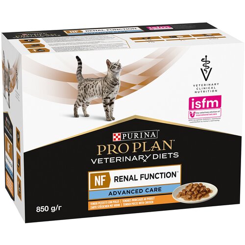 Purina Pro Plan Veterinary Diets Feline NF Advance Care piletina - 10 x 85 g Cijene