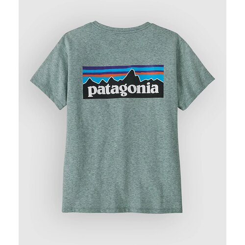 Patagonia P-6 Logo Responsibili T-shirt blue sage Slike