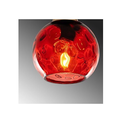 Opviq Luster Benek-15-14441, 80x15x80cm, IP20, Zlatno-crvena boja Slike