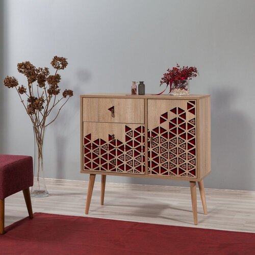  Verybox - 122 Sonoma Oak Dresser Cene