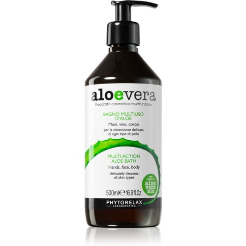 Phytorelax Laboratories Aloe Vera tekoče univerzalno milo za telo in obraz 500 ml Cene