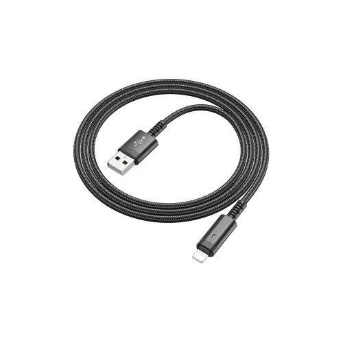  USB kabal BOROFONE BU38 Leader intelligent power-off charging data cable 1,2m, 2,4A iPhone/lightning black Cijene
