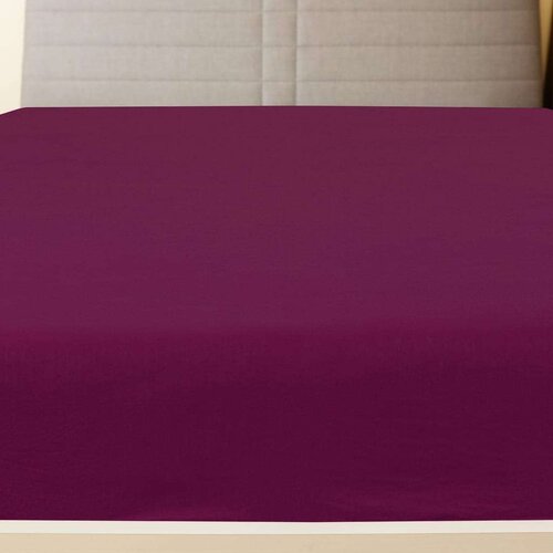 vidaXL Plahte s gumicom od žerseja 2 kom bordo 140 x 200 cm pamučne Cijene