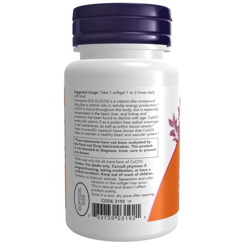 Now Foods Coenzym Q10 tablete 50mg, 50 komada Cene