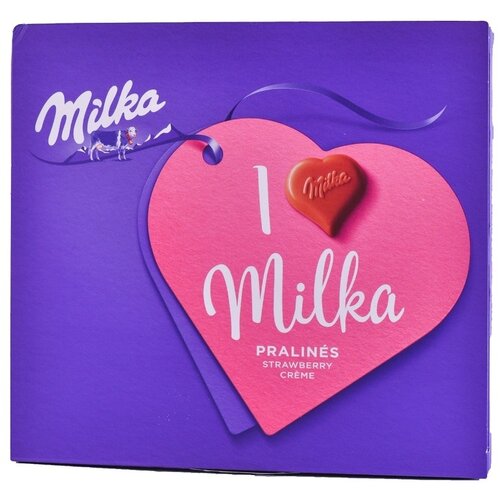 Milka Bombonjere I Love strawberry 120g Cene