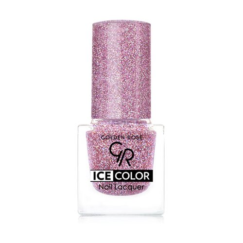 Golden Rose ice color nail lacquer glitter No.197 lak za nokte 6ml Cene