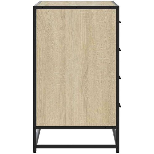 VidaXL Ormar s ladicama sonoma hrast 70x41x70 cm konstruirano drvo Slike