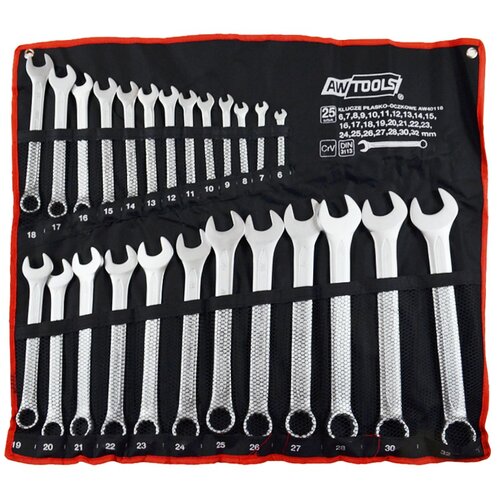 Awtools flat-ohn keys set 25L. /6mm-32mm/, (21251023) Slike