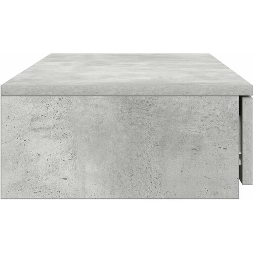  Ladice za krevet s ladicama Betonski sivi 100 x 36,5 x 16,5 cm Slike