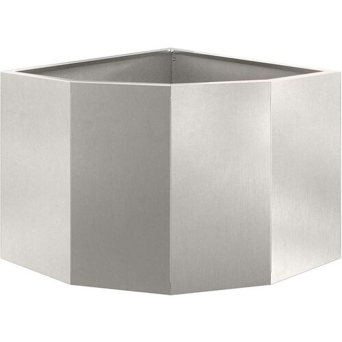 Kutni Sadič Srebrno 45 x 45 x 35 cm Nehrđajući čelik Slike