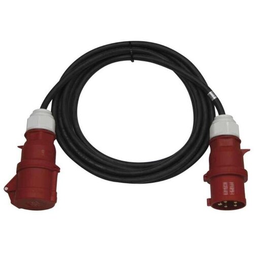 Emos 3 fazni zunanji podaljšek 10 m / 1 vtičnica / črni / guma / 400 V / 4 mm2 Cene