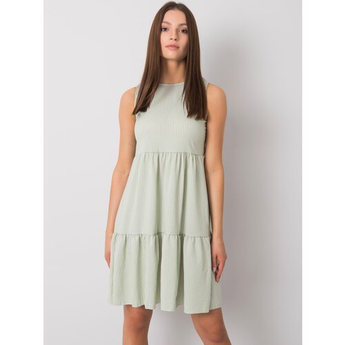 RUE PARIS Dress-WN-SK-V103-1.05-pistachio Cene