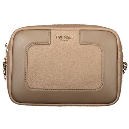  ženska crossbody torbica 22x16x7 cm svijetlosmeđa Slike