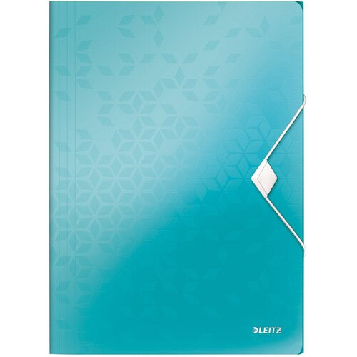  FASCIKL KLAPA S GUMICOM PP A4 WOW LEITZ 45990151 TIRKIZ Cene