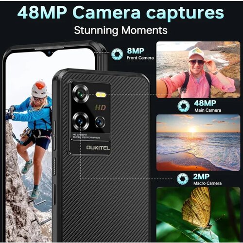 Oukitel WP50 5G 16GB/256GB Black Slike