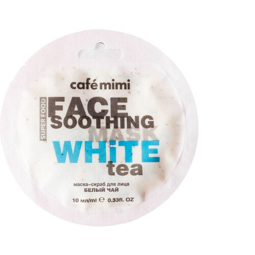 CafeMimi CAFÉ MIMI Maska-piling za lice - beli čaj i cvet lotosa SUPER ...