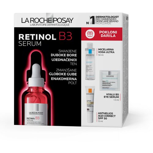 LAROCHE-POSAY Retinol B3 Rutina za ujednačeniji ten i smanjenje bora PROMO Slike