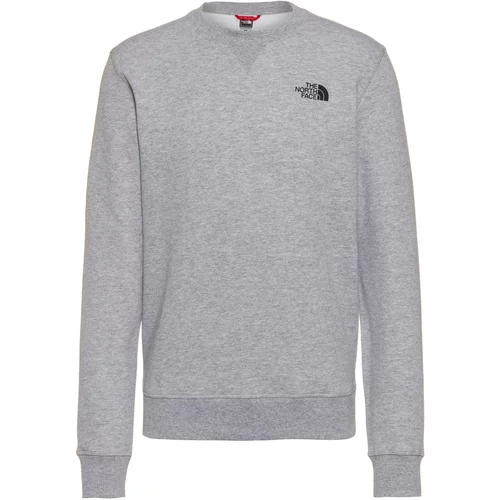 The North Face Sweater majica 'Simple Dome' siva / crna