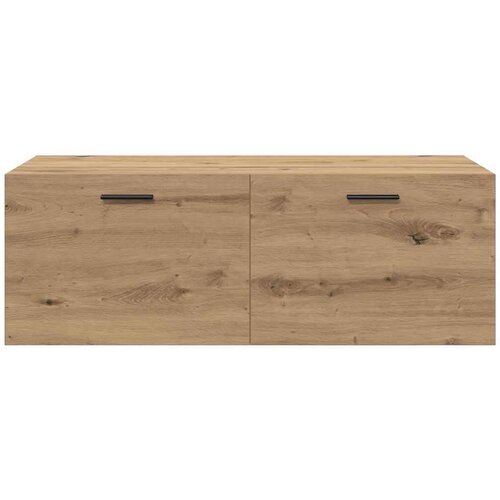 VidaXL Ormar za Zid hrast artisan 100 x 36.5 x 35 cm Konstruirano drvo Slike