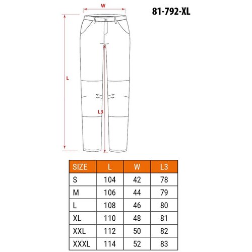  NEO tools 81-792-XL protective trousers Yellow Cijene