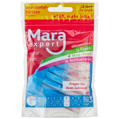 Mara Expert PREMIUM INTERDENTALNA ČETKICA ISO 3 PLAVA a12 Cijene