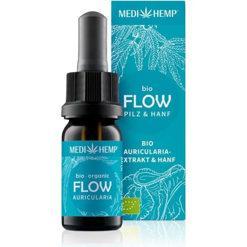 MEDIHEMP FLOW Auricularia organski ekstrakt konoplje - 10 ml